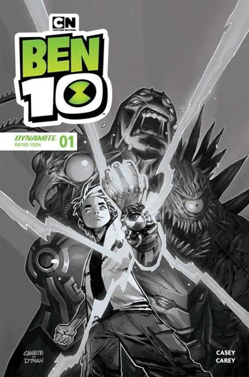 Ben 10 #1 Cover J 1 in 10 Eric Canete Line Art Variant Dynamite Entertainment