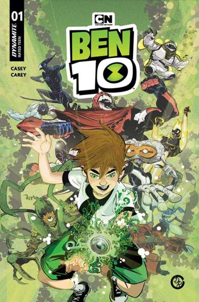 Ben 10 #1 Cover O 1 in 50 Signed Edition By Man Of Action Team Variant Dynamite Entertainment