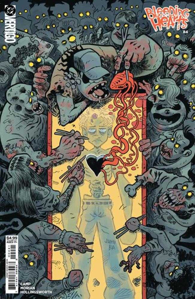 Bleeding Hearts #4 Cover B Juni Ba Card Stock Variant (Mature) DC Comics
