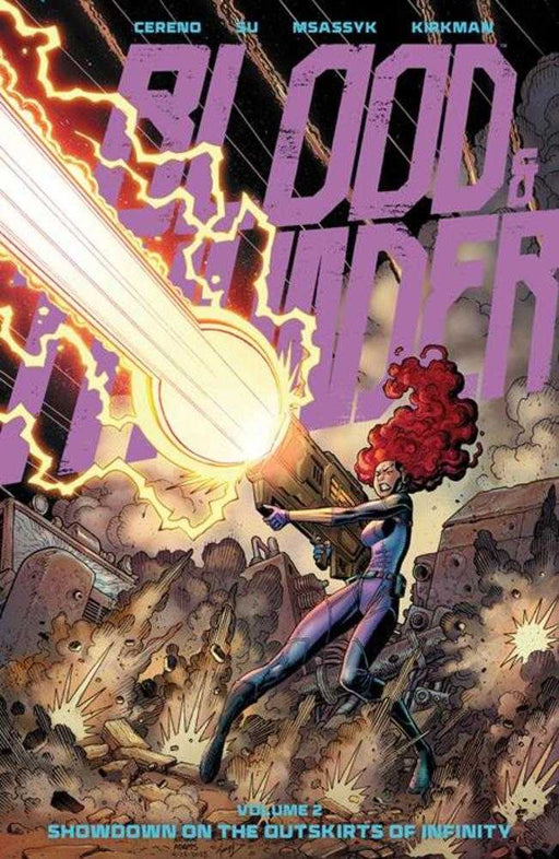 Blood & Thunder TPB Volume 02 Showdown On The Outskirts Direct Market Exclusive Arthur Adams & Msassyk Cover (Mature) Image Comics