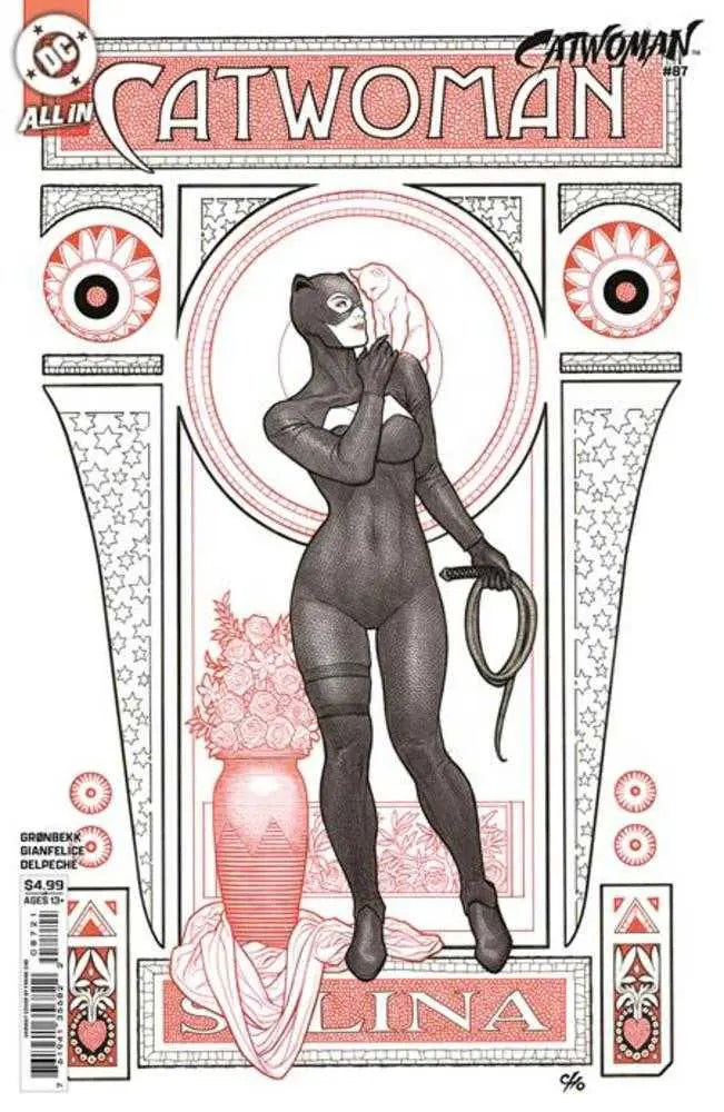 Catwoman #87 Cover B Frank Cho Card Stock Variant DC Comics