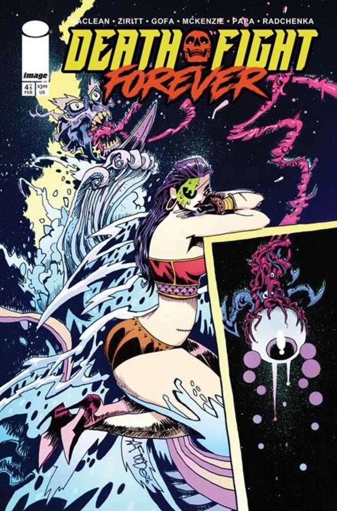 Death Fight Forever #4 (Of 5) Cover C 1 in 25 Jim Mahfood Variant (Mature) Image Comics