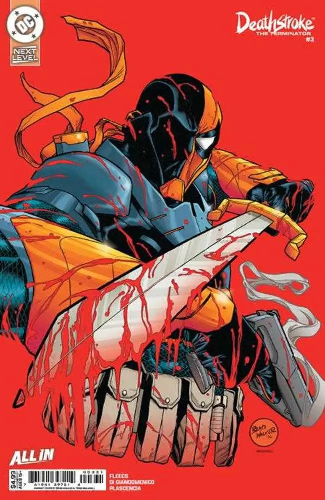Deathstroke The Terminator #3 Cover C Brad Walker Card Stock Variant DC Comics