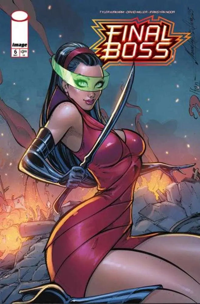 Final Boss #6 Cover C Narcelio Sousa Variant (Mature) Image Comics