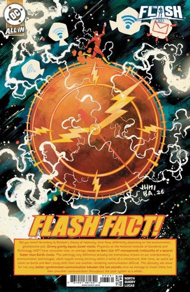 Flash #33 Cover C Juni Ba Card Stock Variant DC Comics