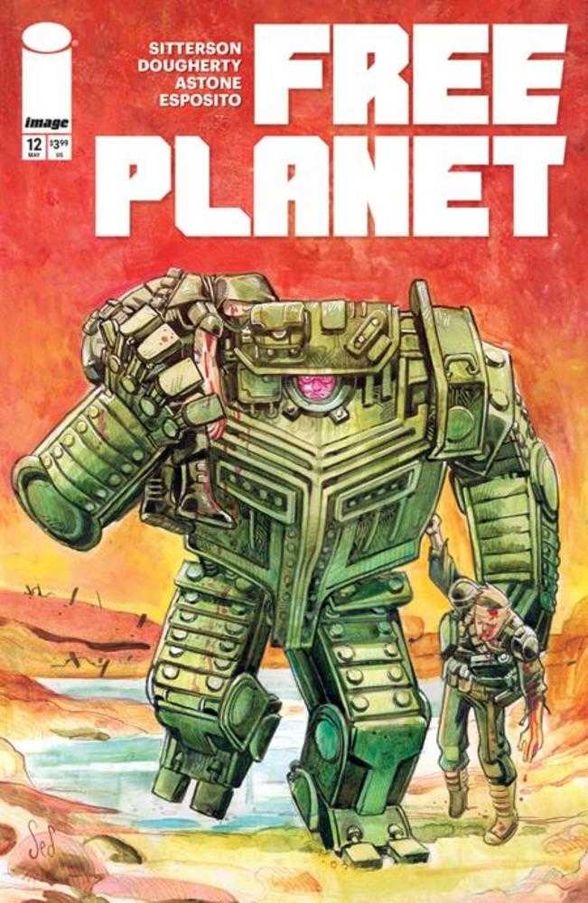Free Planet #12 Cover B Jed Dougherty Variant Image Comics