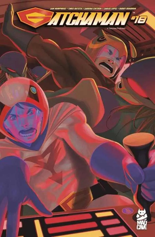 Gatchaman #18 Cover A Inaki Miranda Mad Cave Studios