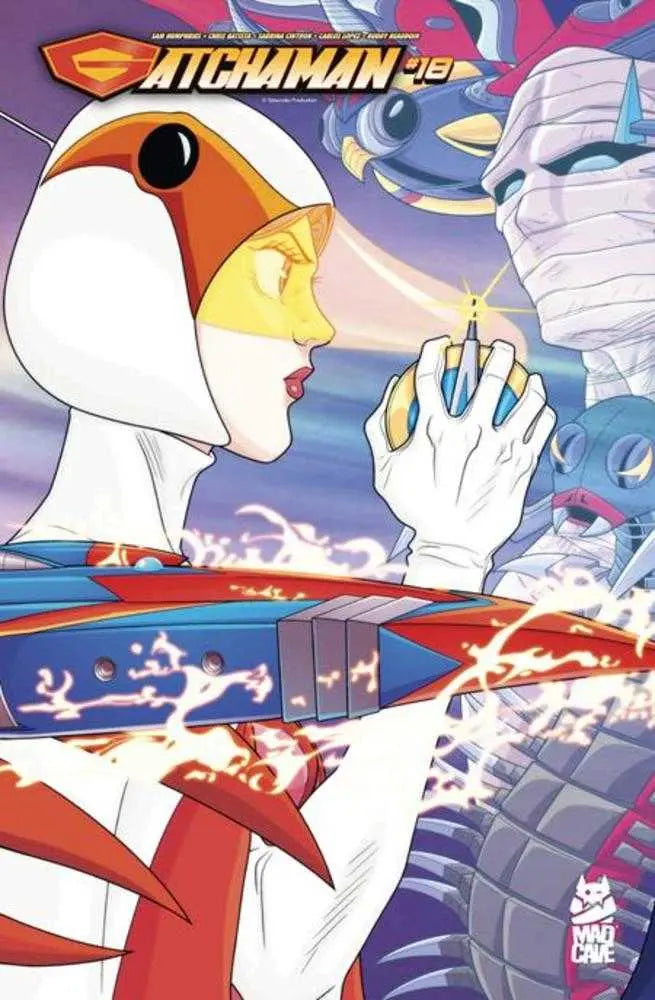 Gatchaman #18 Cover B Chris Batista Sabrina Cintron Tom Chu Variant Mad Cave Studios