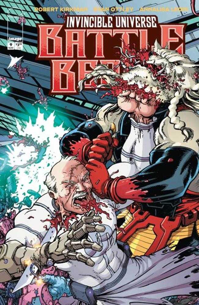 Invincible Universe Battle Beast #9 Cover C 1 in 10 Chris Burnham & Brian Reber Variant Image Comics