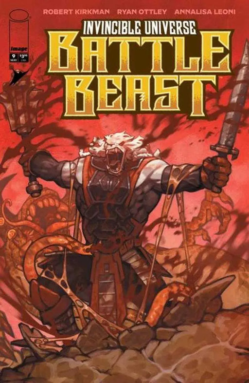 Invincible Universe Battle Beast #9 Cover E 1 in 50 Crom Variant Image Comics