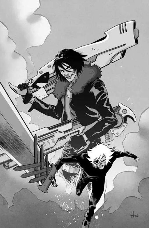Lost Fantasy #10 Cover C Inc 1:15 Luca Casalanguida Black & White Variant Image Comics