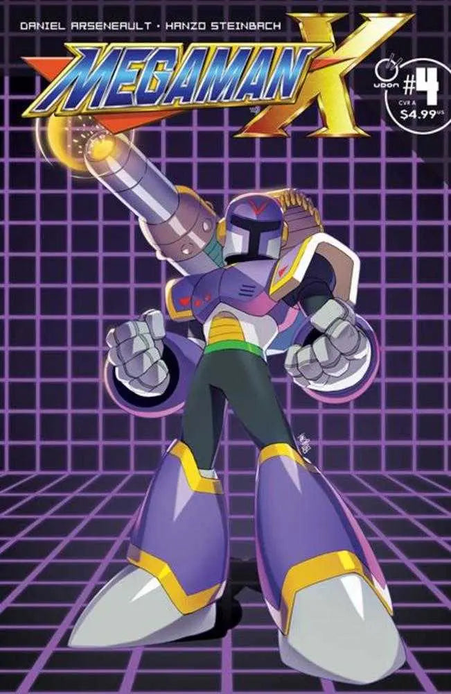 Mega Man X #4 (Of 5) Cover A Hanzo Steinbach Udon Entertainment