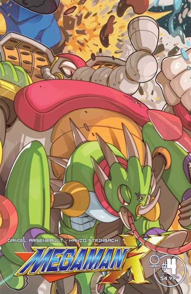 Mega Man X #4 (Of 5) Cover B Edwin Huang Variant Udon Entertainment
