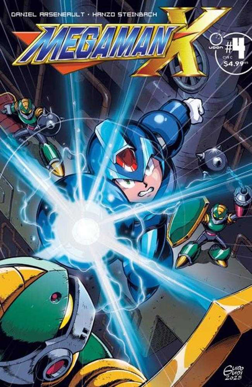 Mega Man X #4 (Of 5) Cover C Guido Guidi Variant Udon Entertainment