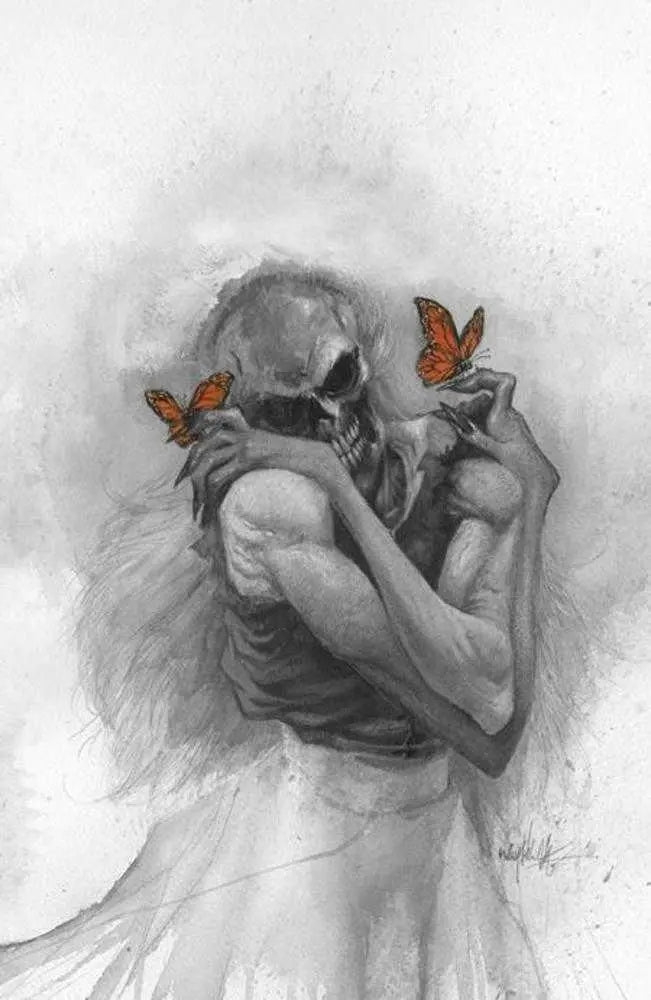 Nectar #3 Cover D Inc 1:30 Jonathan Wayshak Full Art Black & White Variant Vault Comics