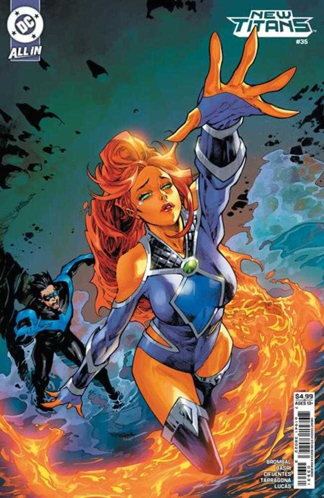 New Titans #35 Cover C Stephen Segovia Card Stock Variant DC Comics