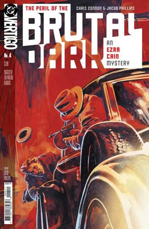 The Peril Of The Brutal Dark An Ezra Cain Mystery #4 (Of 6) Cover A Jacob Phillips (Mature) DC Comics