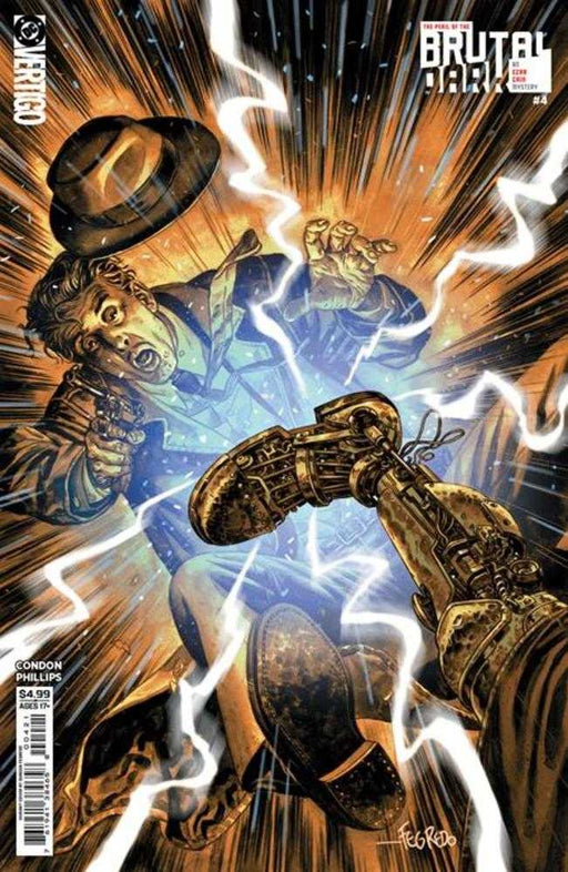 The Peril Of The Brutal Dark An Ezra Cain Mystery #4 (Of 6) Cover B Duncan Fegredo Card Stock Variant (Mature) DC Comics