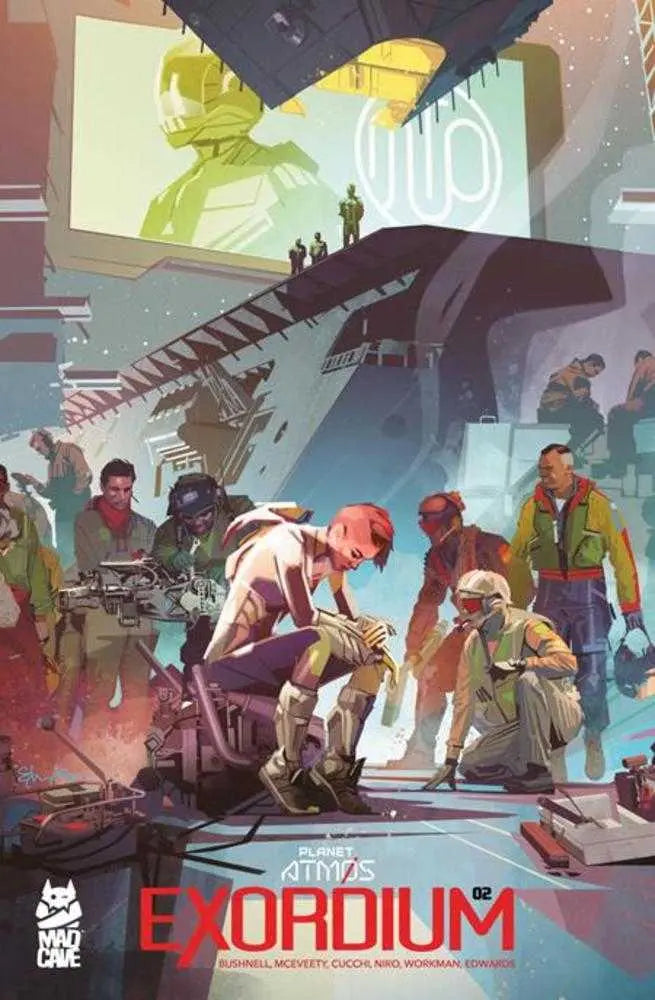 Planet Atmos Exordium #2 (Of 9) Cover A Tommy Lee Edwards Mad Cave Studios