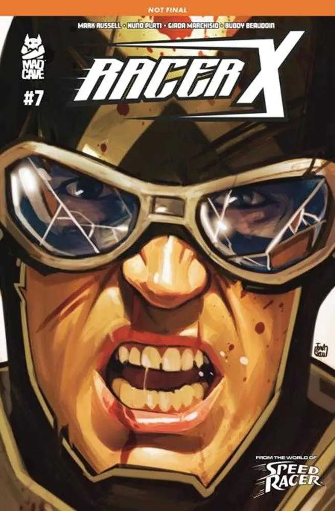 Racer X #7 (Of 8) Cover A Francesco Tomaseli Mad Cave Studios