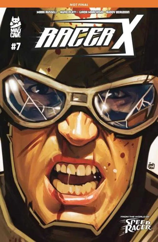 Racer X #7 (Of 8) Cover A Francesco Tomaseli Mad Cave Studios