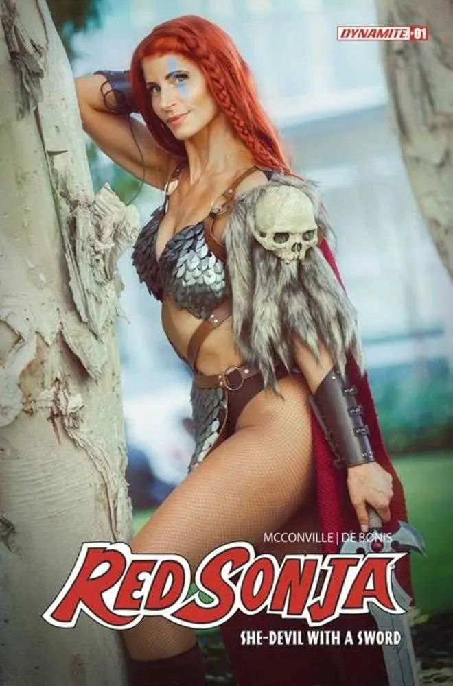 Red Sonja She Devil With A Sword #1 Cover E Woman Of Wonder Cosplay Variant Dynamite Entertainment