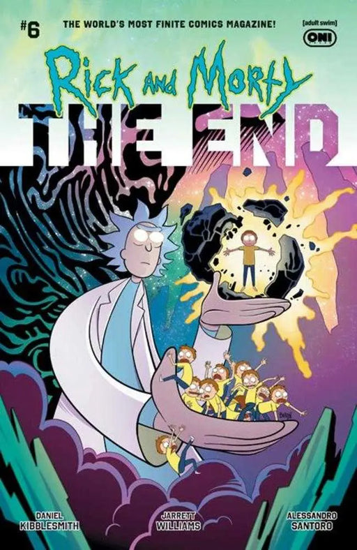 Rick And Morty The End #6 (Of 6) Cover A Dave Bardin Oni Press