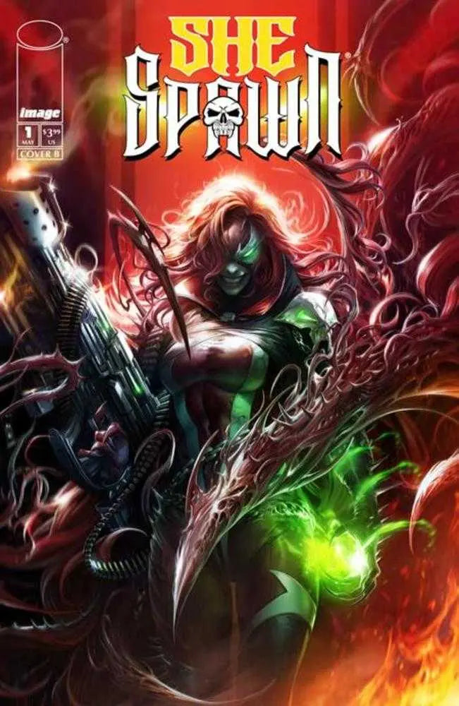 She Spawn #1 (Of 5) Cover B Francesco Mattina Variant Image Comics
