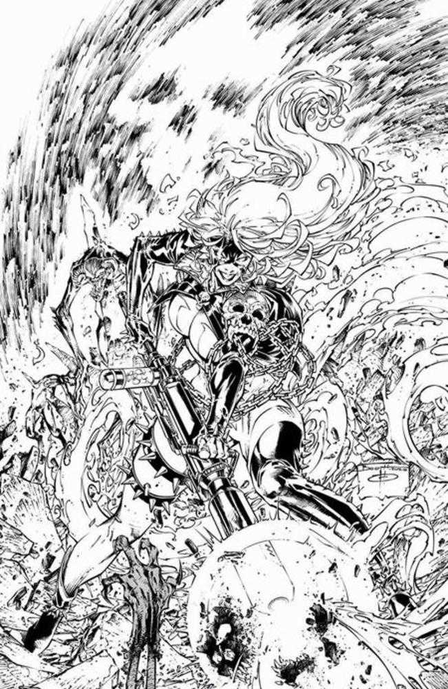 She Spawn #1 (Of 5) Cover E Brett Booth Black & White Variant Image Comics