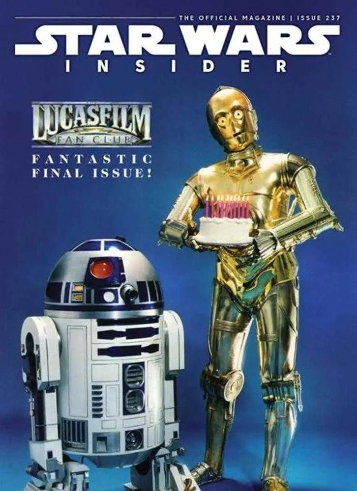 Star Wars Insider #237 The Final Issue Cover D Fan Club Foil Variant Titan Comics