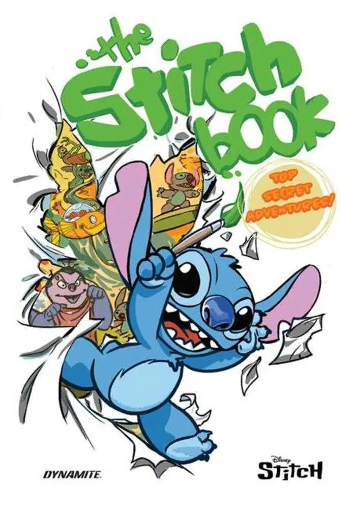Stitch Book Top Secret Adventures Hardcover Dynamite Entertainment