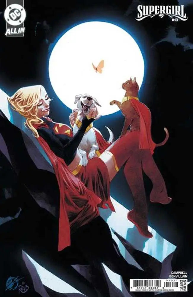 Supergirl #13 Cover B Matteo Scalera Card Stock Variant (The Reign Of The Superboys) DC Comics