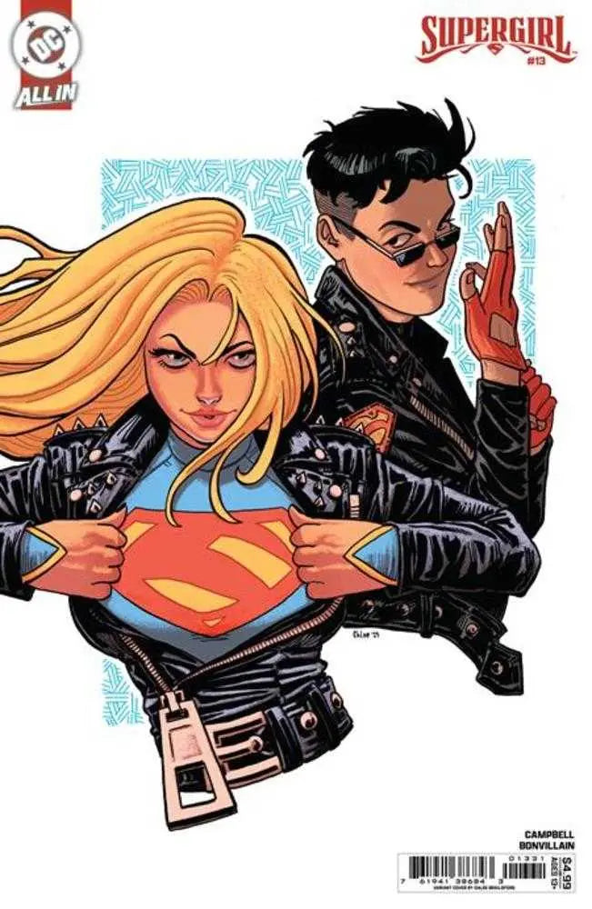 Supergirl #13 Cover C Chloe Brailsford Card Stock Variant (The Reign Of The Superboys) DC Comics