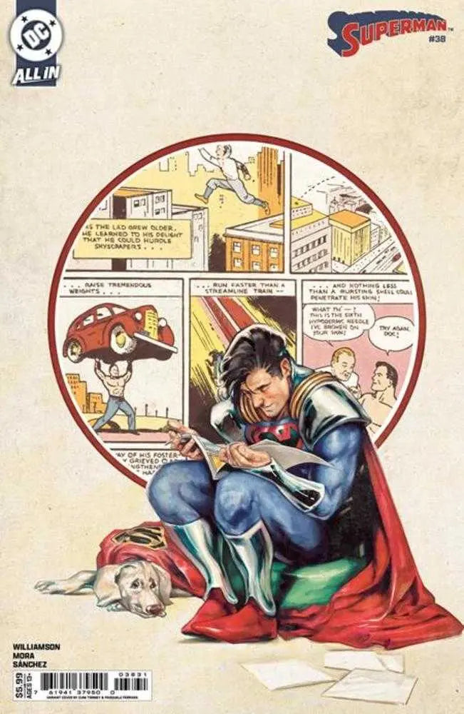 Superman #38 Cover C Cian Tormey Card Stock Variant (The Reign Of The Superboys) DC Comics