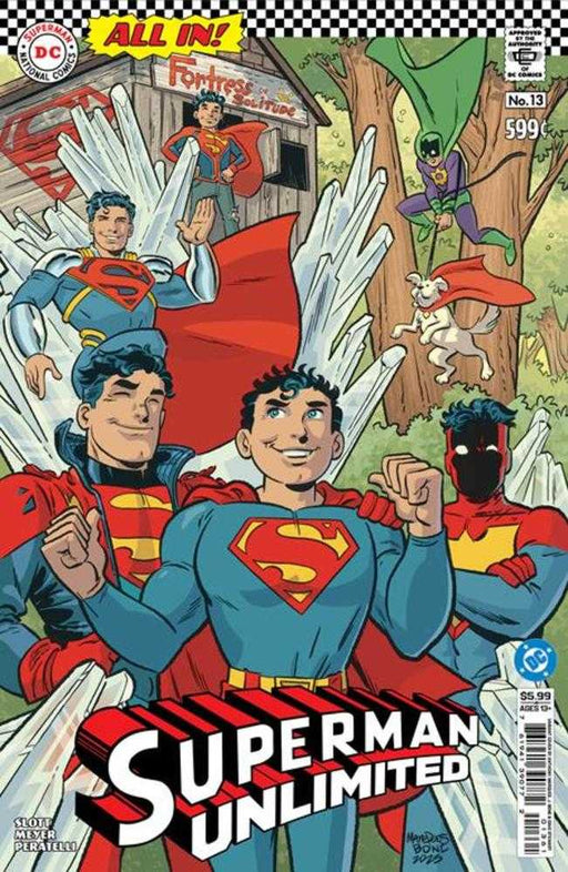 Superman Unlimited #13 Cover E Anthony Marques Card Stock Variant (The Reign Of The Superboys) DC Comics