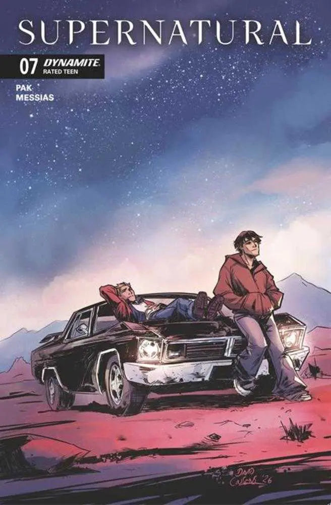 Supernatural #7 Cover B David Cousens Variant Dynamite Entertainment