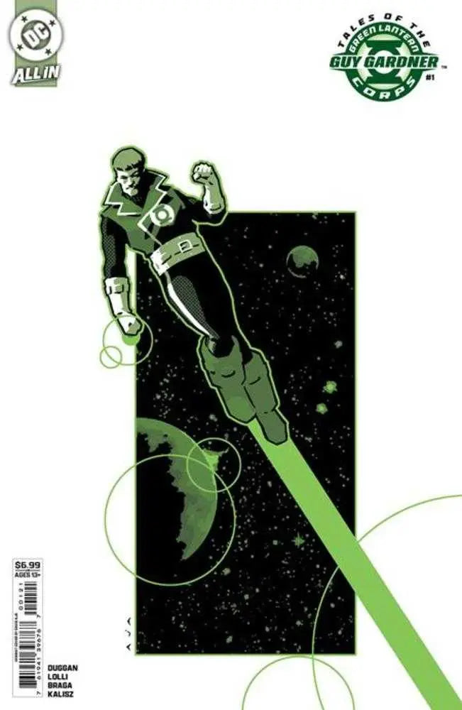 Tales Of The Green Lantern Corps Guy Gardner #1 (One Shot) Cover B David Aja Card Stock Variant DC Comics
