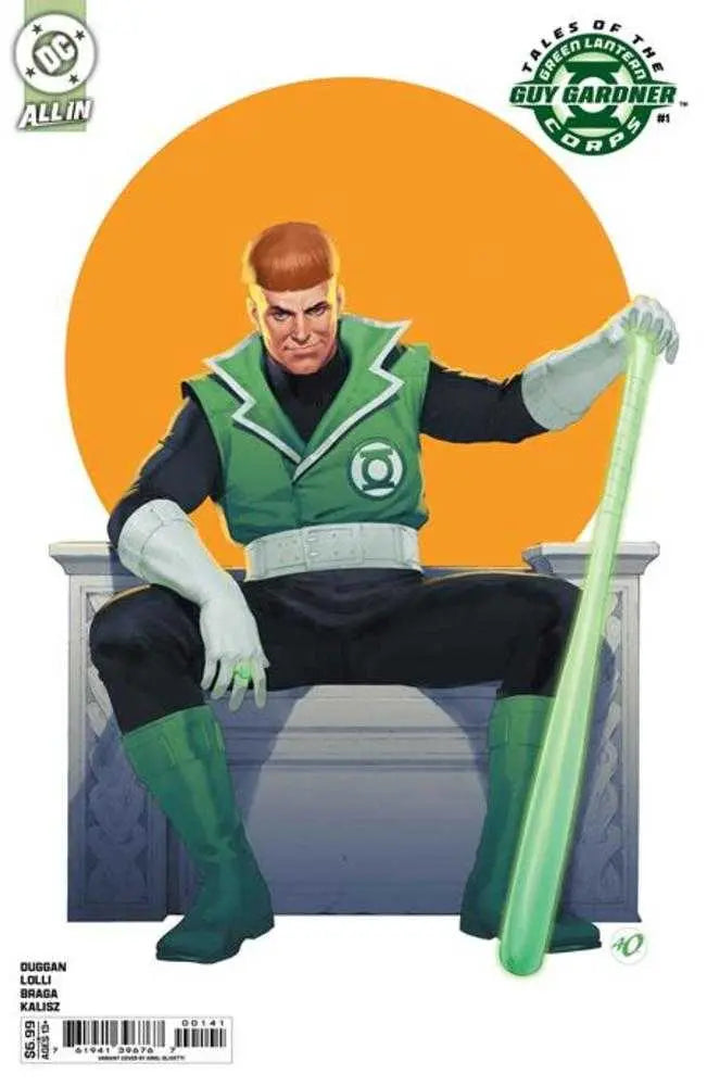 Tales Of The Green Lantern Corps Guy Gardner #1 (One Shot) Cover D Ariel Olivetti Card Stock Variant DC Comics