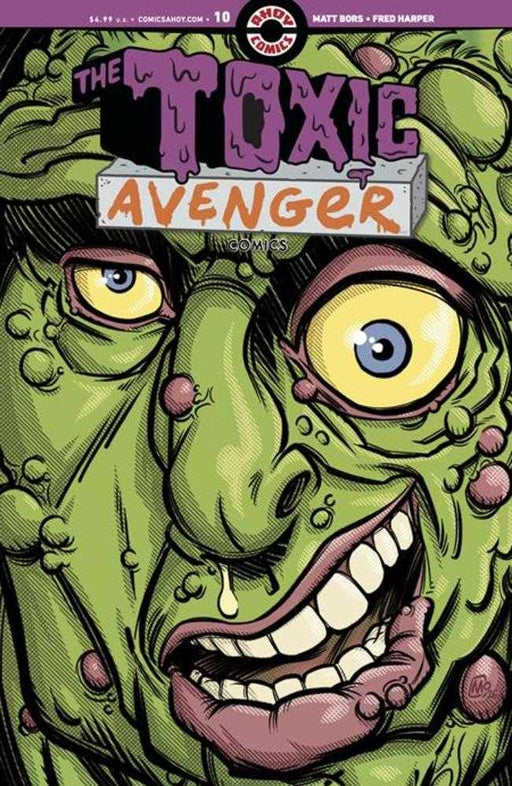 Toxic Avenger Comics #10 Cover B 3 Copy Mauricet Unlock Variant (Mature) Ahoy Comics
