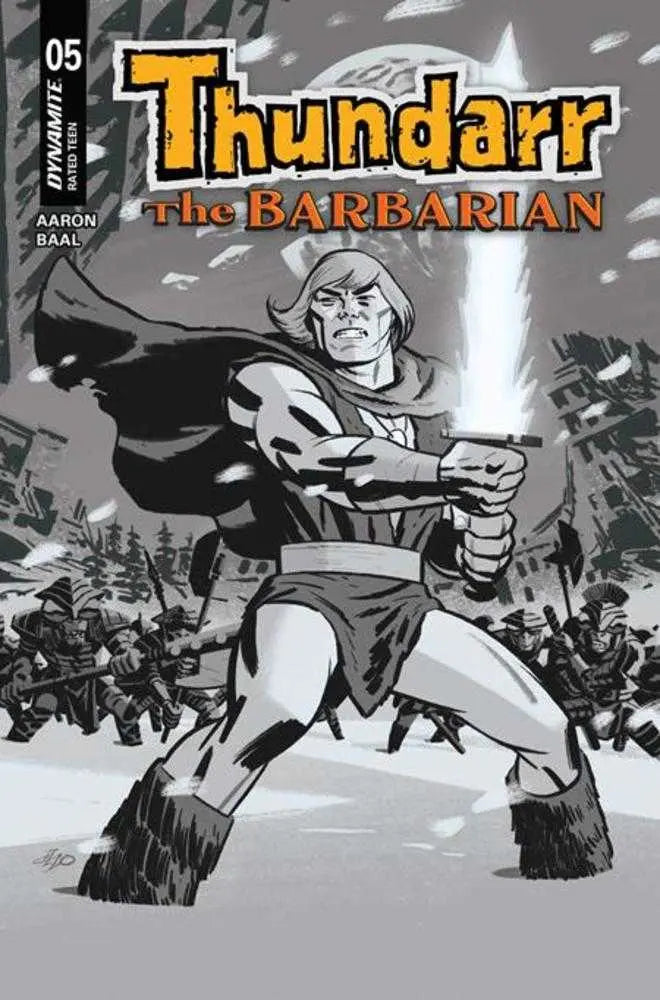Thundarr The Barbarian #5 Cover F 1 in 10 Michael Cho Line Art Variant Dynamite Entertainment