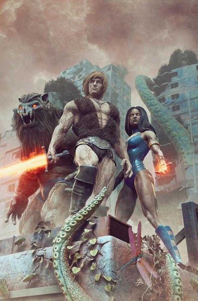 Thundarr The Barbarian #5 Cover H Inc 1:15 Bjorn Barends Full Art Variant Dynamite Entertainment