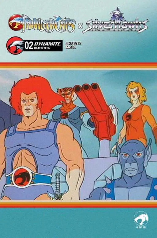 Thundercats X Silverhawks #2 Cover E Animation Art Variant Dynamite Entertainment