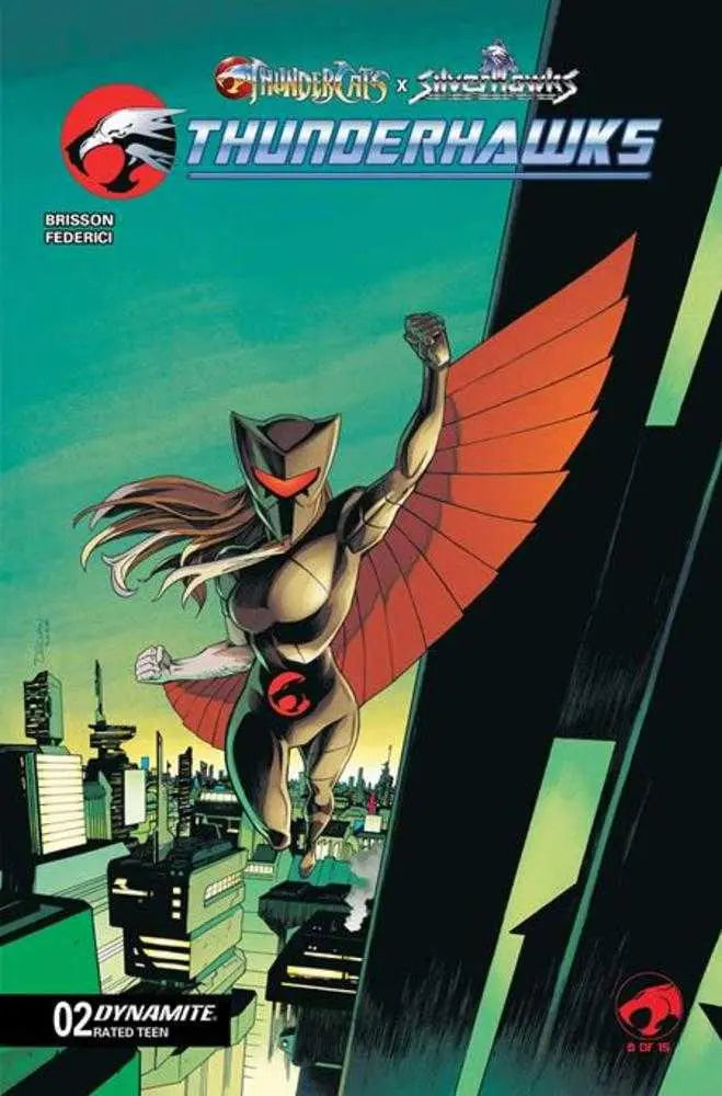Thundercats X Silverhawks Thunderhawks #2 Cover B Declan Shalvey Variant Dynamite Entertainment
