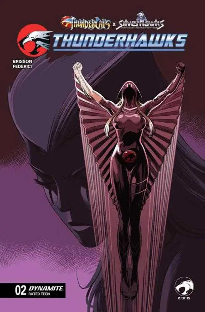 Thundercats X Silverhawks Thunderhawks #2 Cover C Marco Failla Variant Dynamite Entertainment
