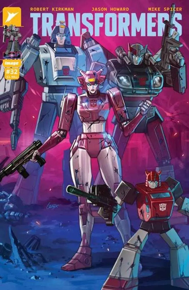 Transformers #32 Cover D 1 in 25 Leirix Li Variant Image Comics