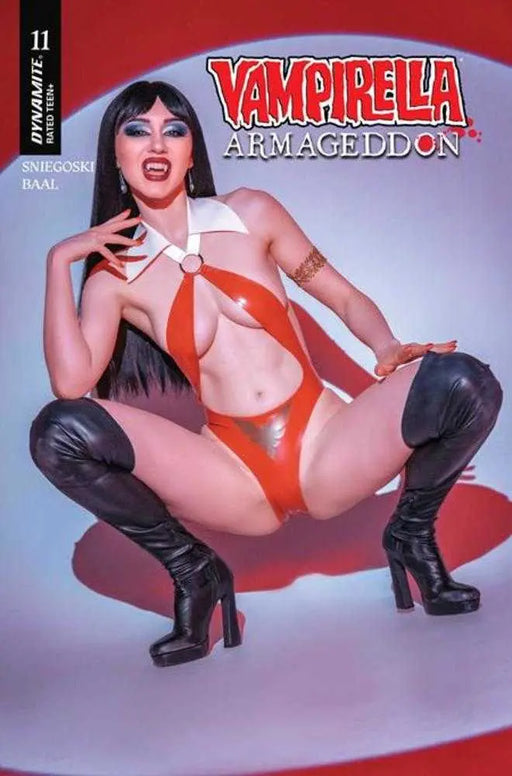 Vampirella Armageddon #11 Cover D Lauren Delorean Cosplay Variant Dynamite Entertainment