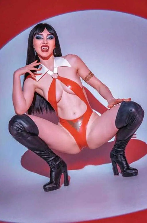 Vampirella Armageddon #11 Cover F 1 in 10 Lauren Delorean Cosplay Full Art Variant Dynamite Entertainment