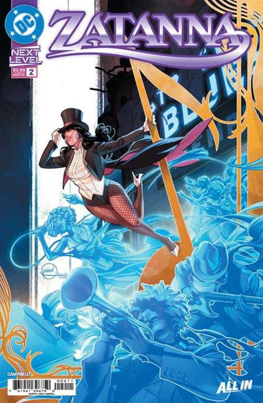 Zatanna (2026) #2 Cover A Jamal Campbell DC Comics