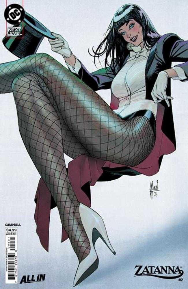Zatanna (2026) #2 Cover C Guillem March Card Stock Variant DC Comics