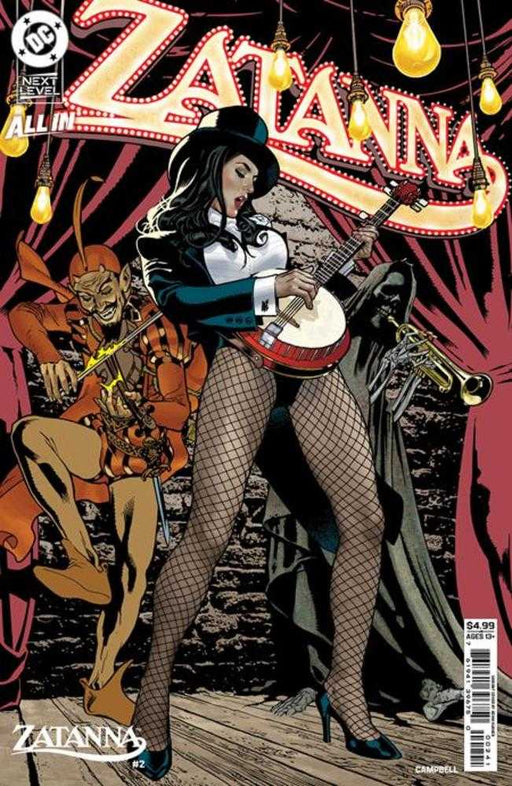 Zatanna (2026) #2 Cover D Adam Hughes Card Stock Variant DC Comics